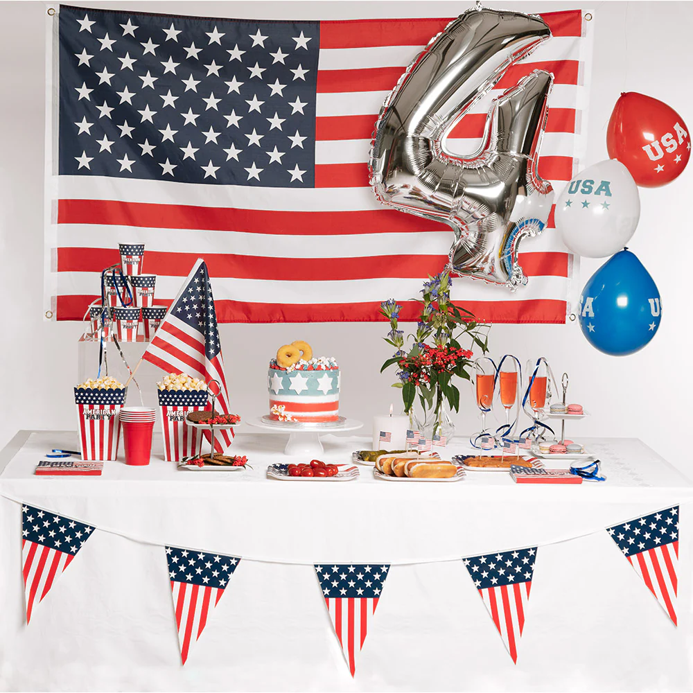 Set 20 papieren servetten USA - Image 4