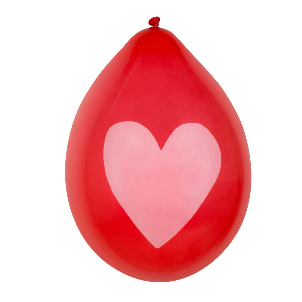 Set 6 latex ballonnen Liefde - Image 2