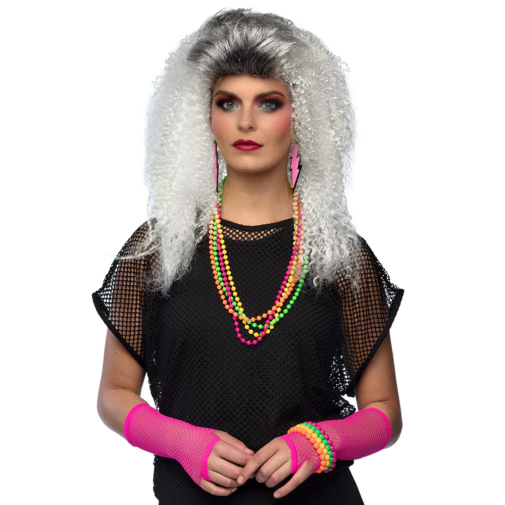 Disco verkleed set 80's neon - Image 9