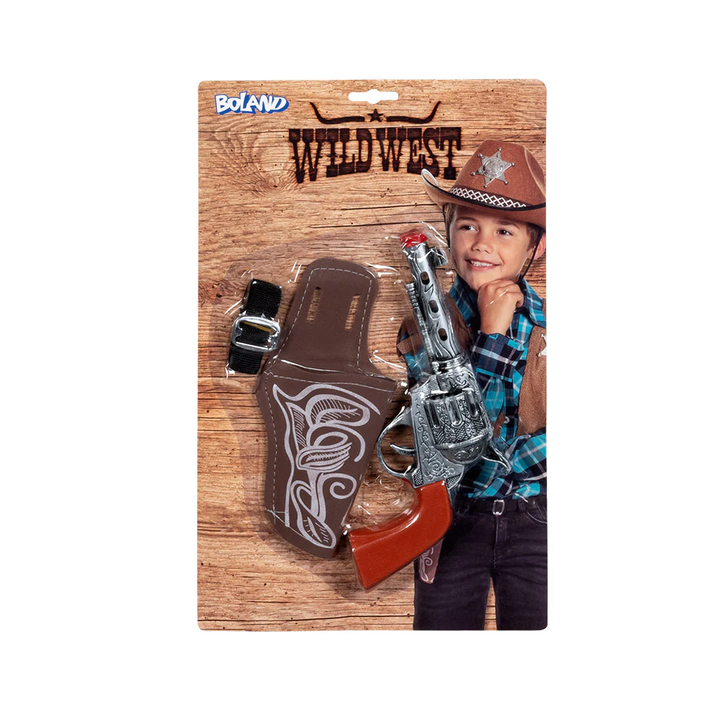 Cowboy pistool met holster kind - Image 4