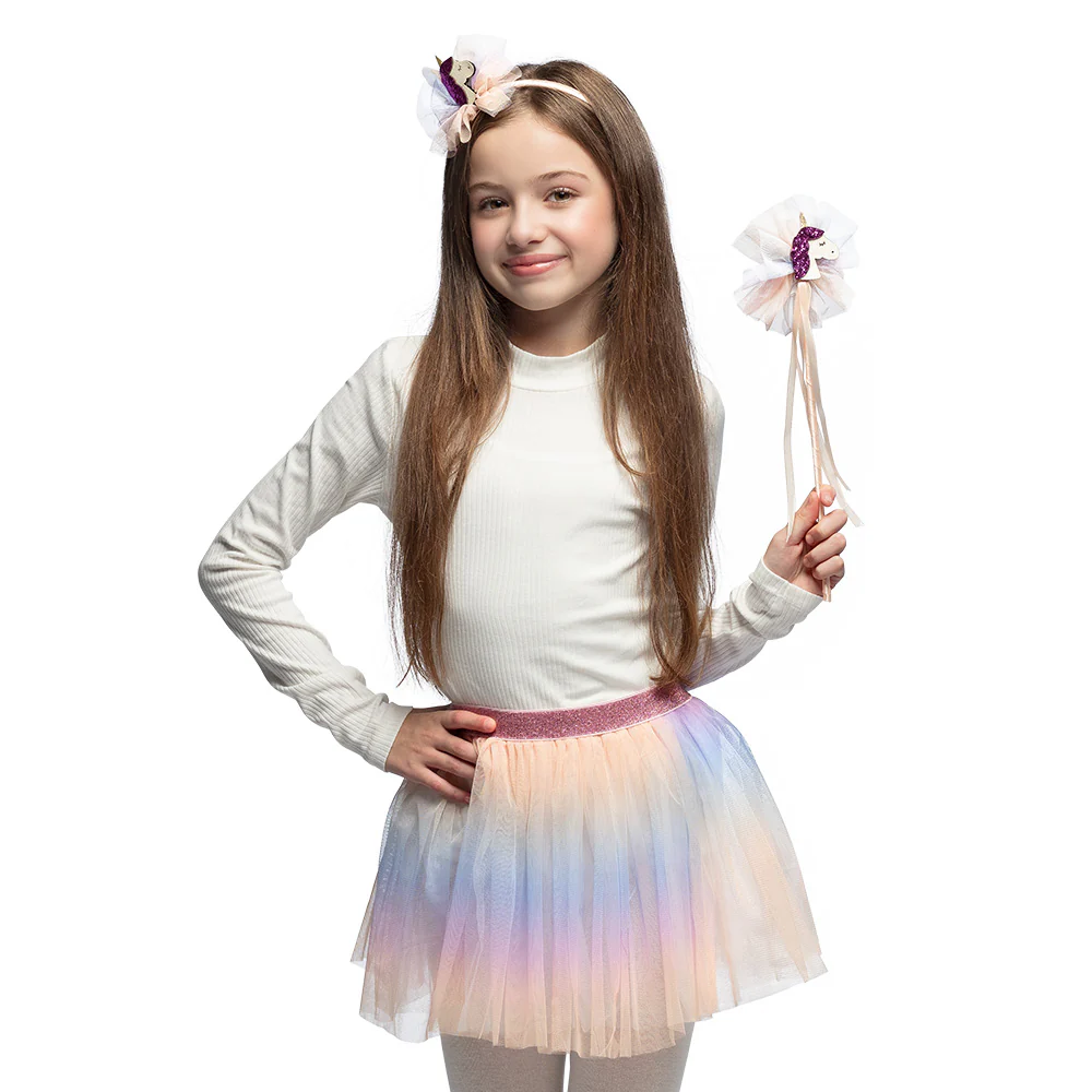 Eenhoorn verkleed set pastel - Image 3