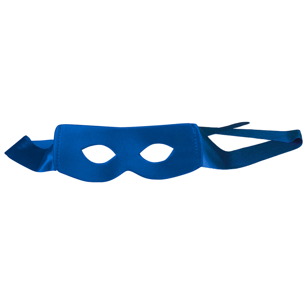 Super held cape en masker set blauw - Image 4