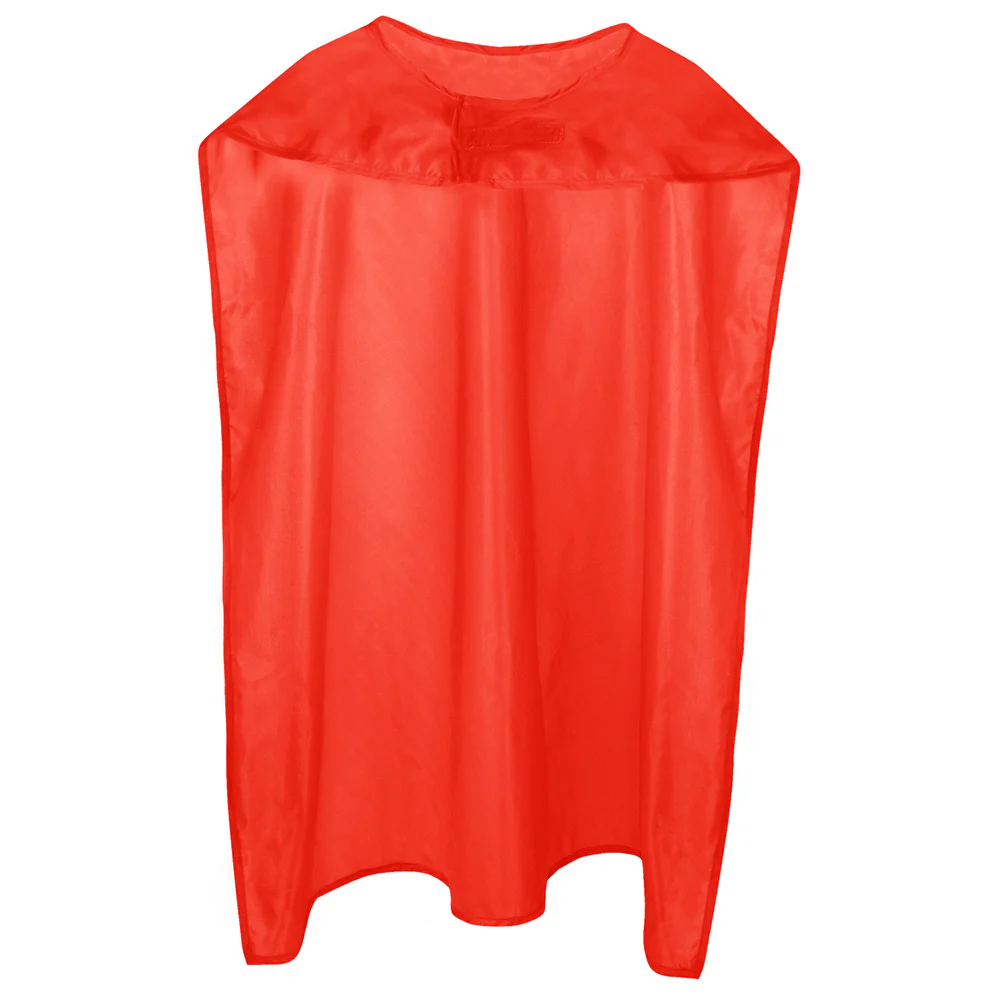 Super held cape en masker set rood - Image 3