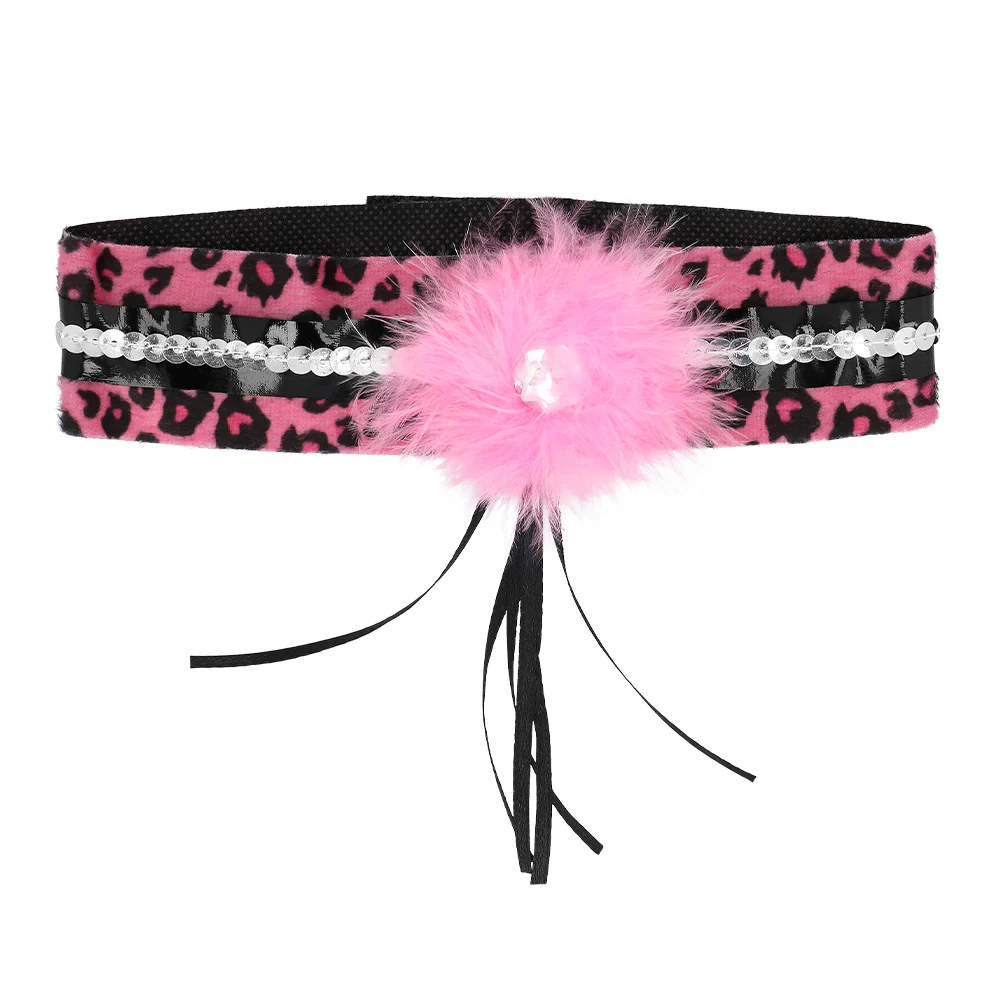 Luipaard verkleed set roze - Image 5