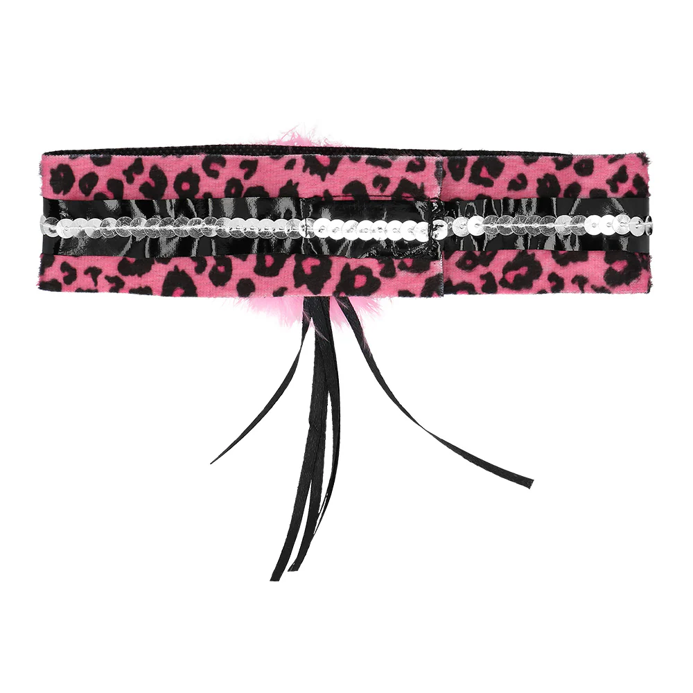 Luipaard verkleed set roze - Image 6