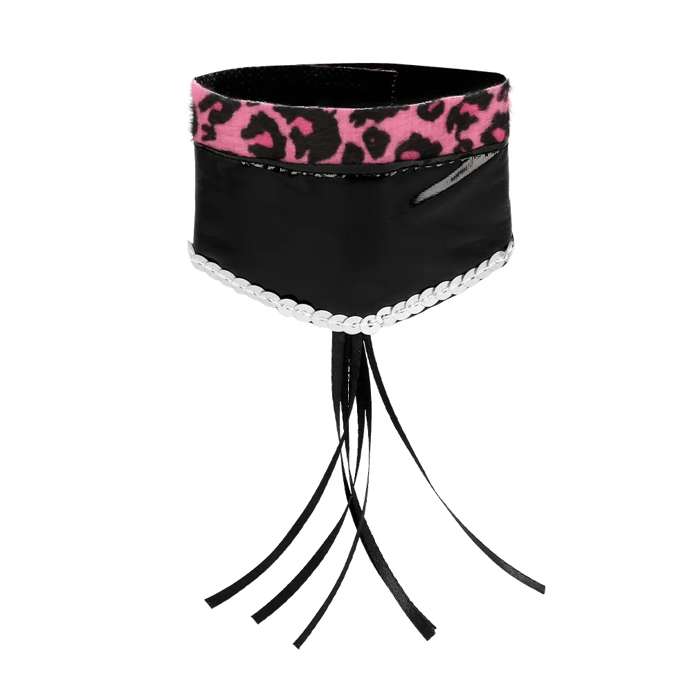Luipaard verkleed set roze - Image 7