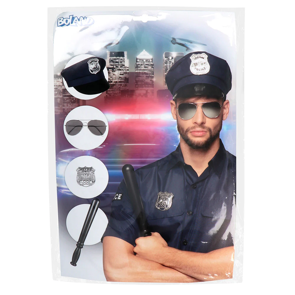 Politie accessoires verkleed set - Image 7