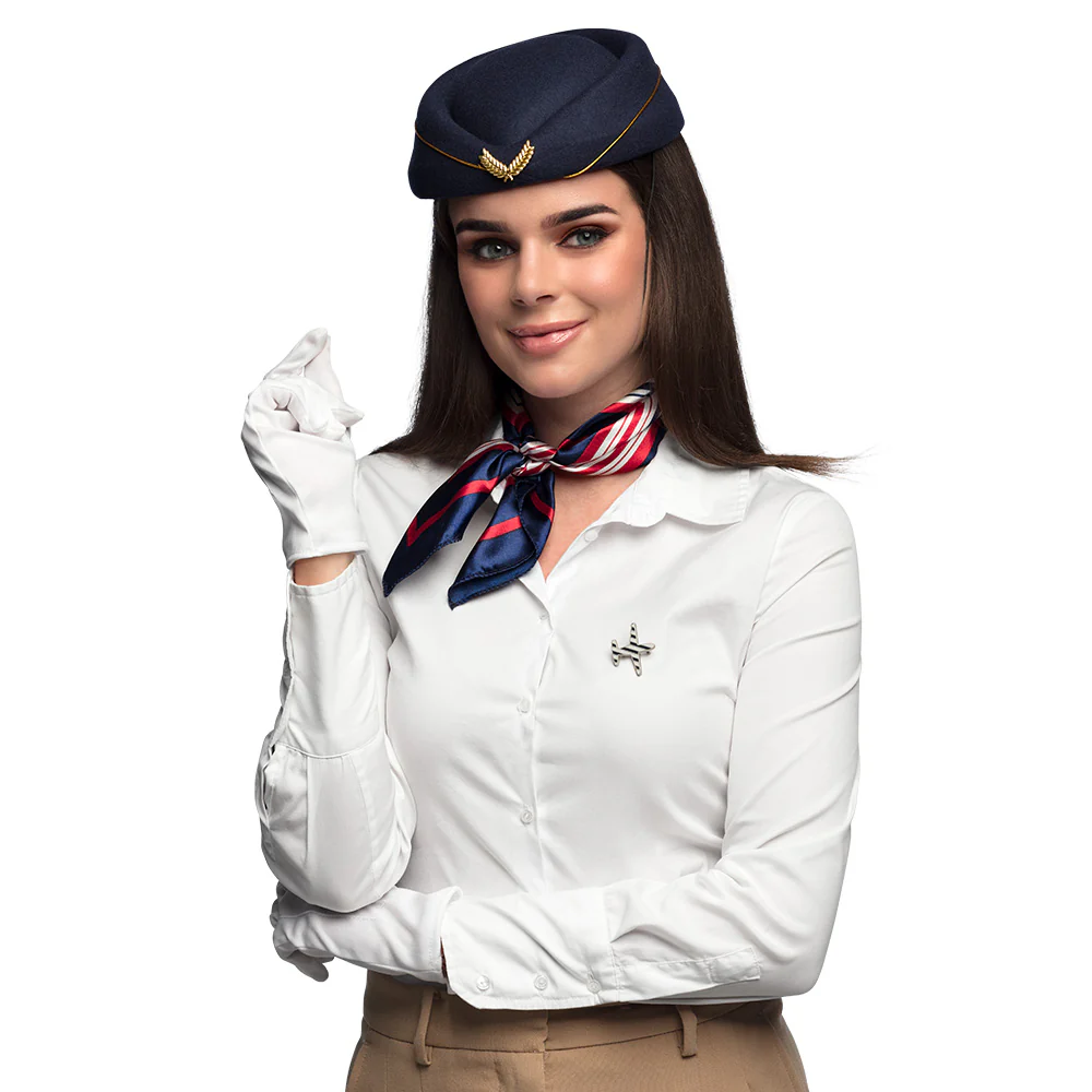 Stewardess accessoires verkleed set - Image 3