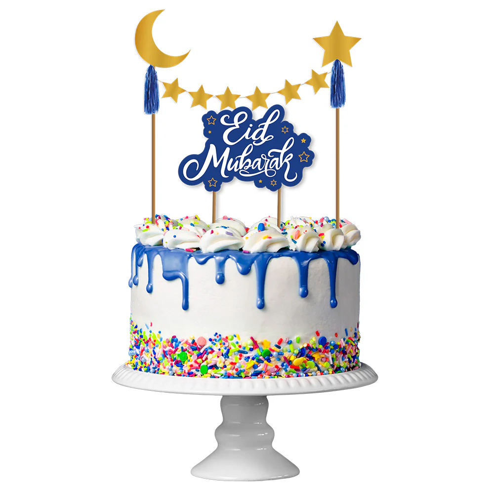 Set taartdecoratie 'Eid Mubarak' - Image 2