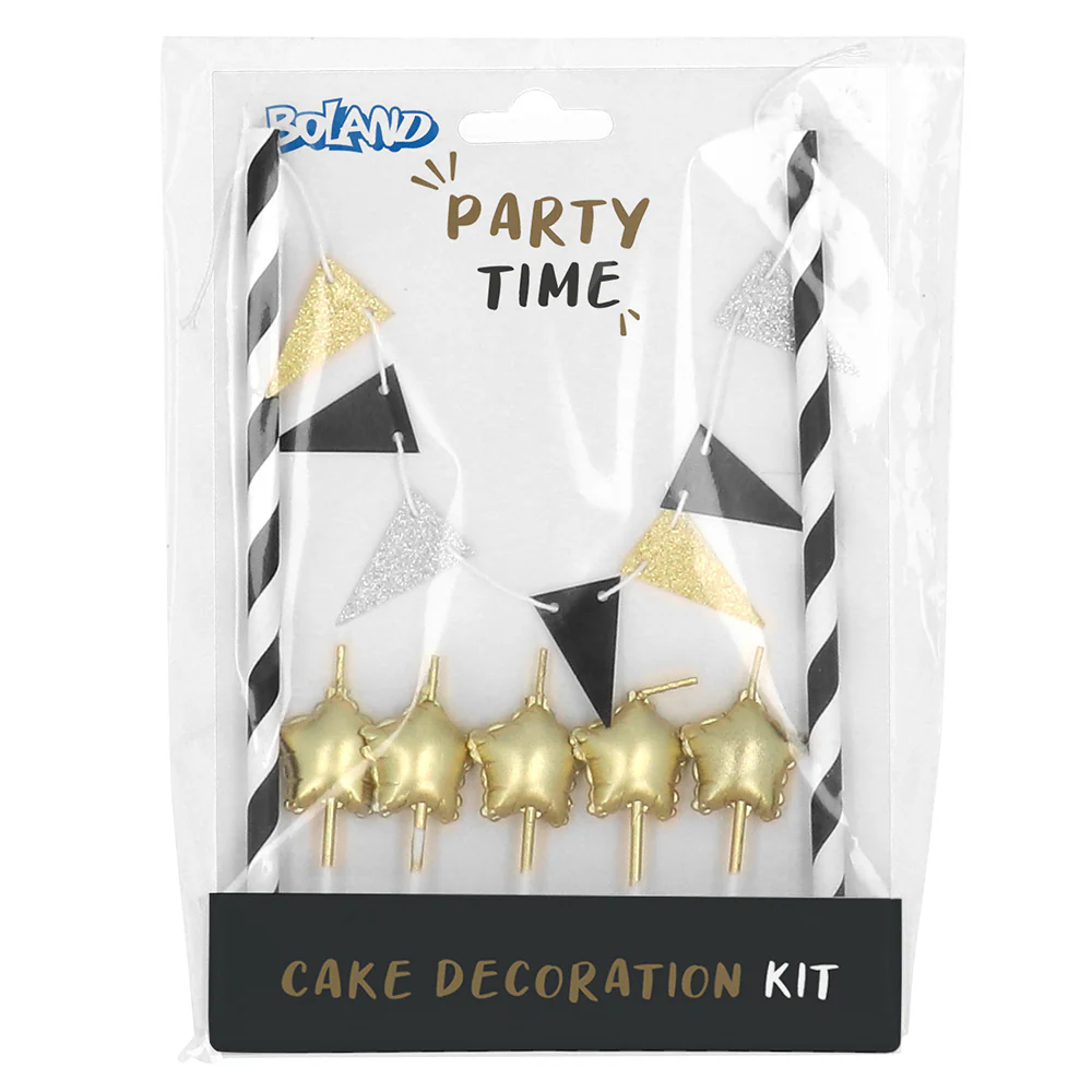 Set taartdecoratie Party Time - Image 2