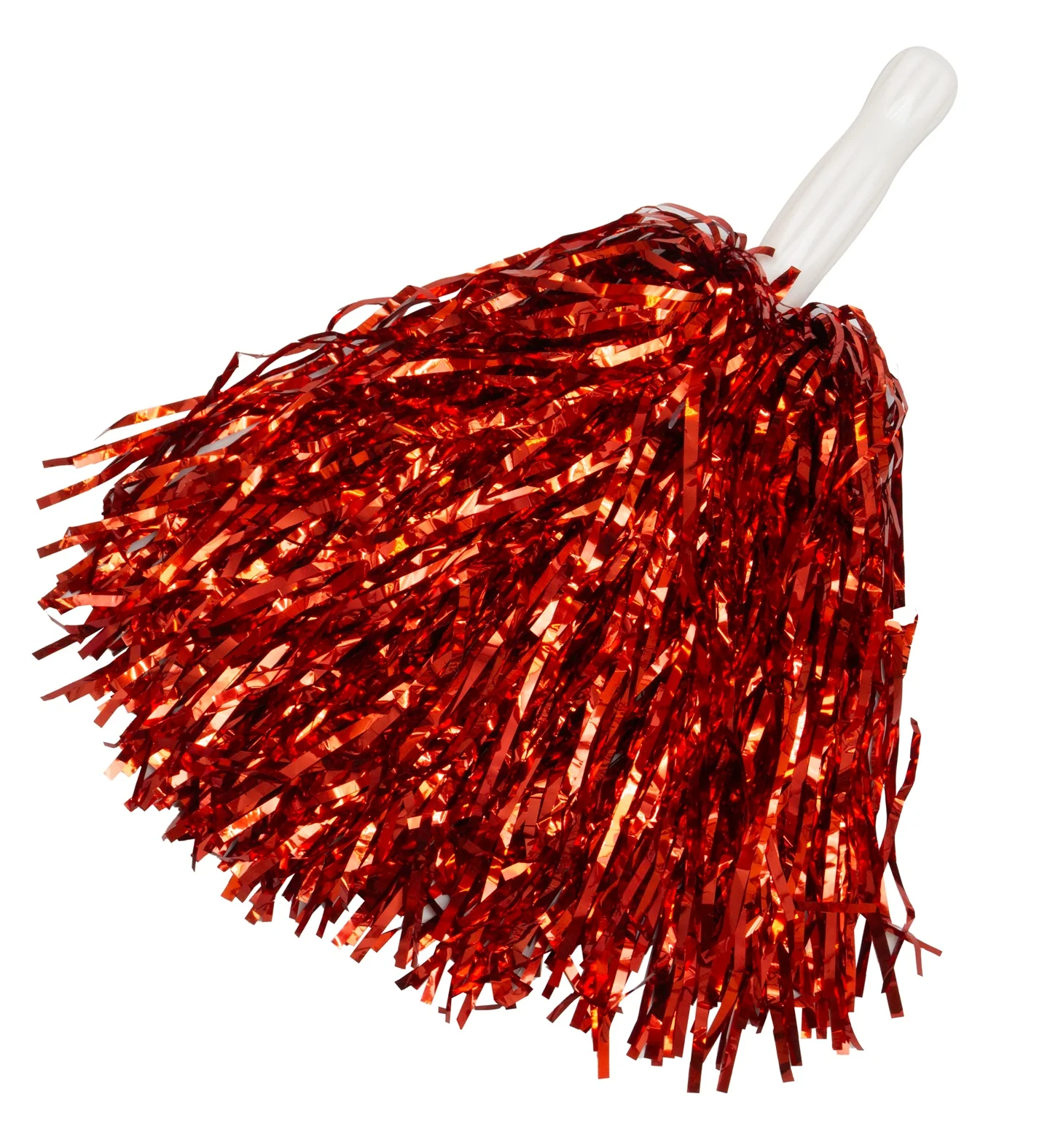 Metallic pompons set rood - Image 2