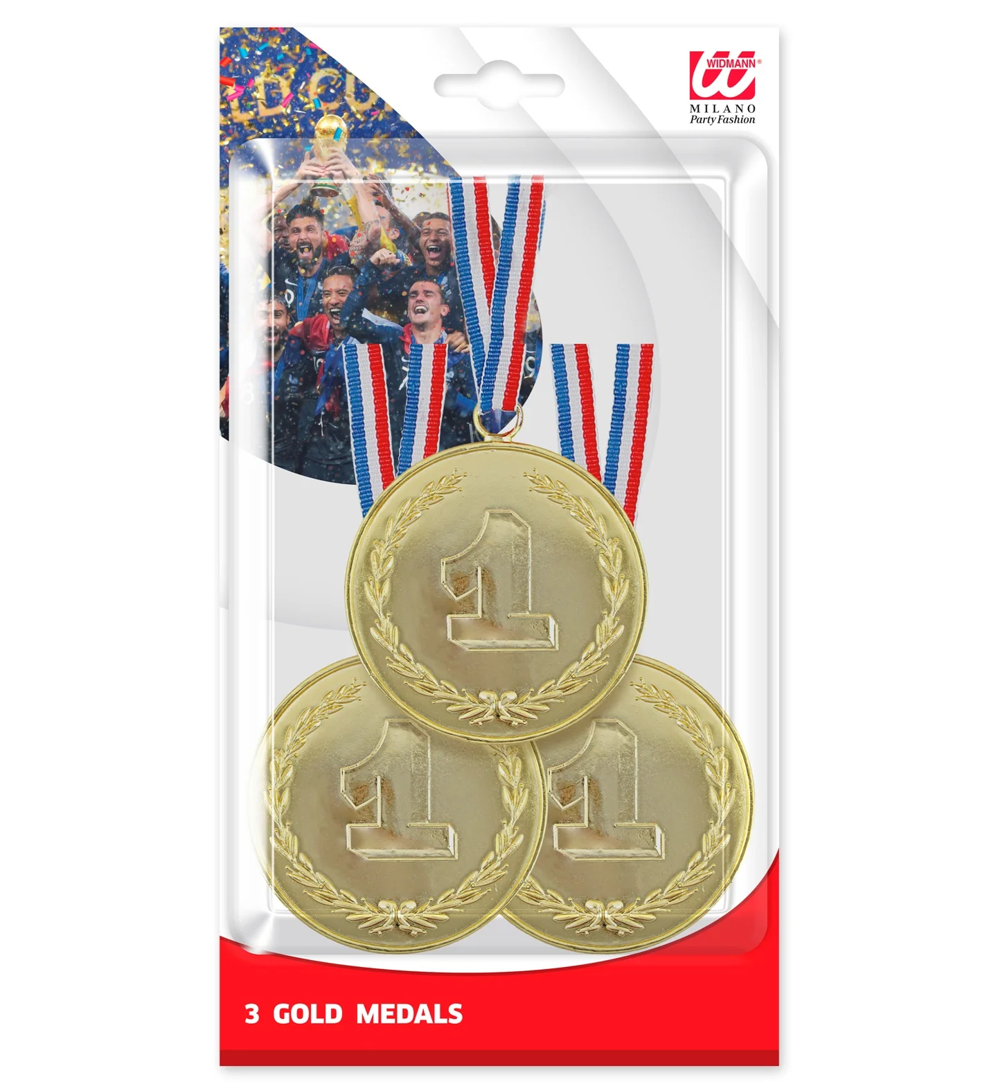 Drie gouden medailles - Image 3