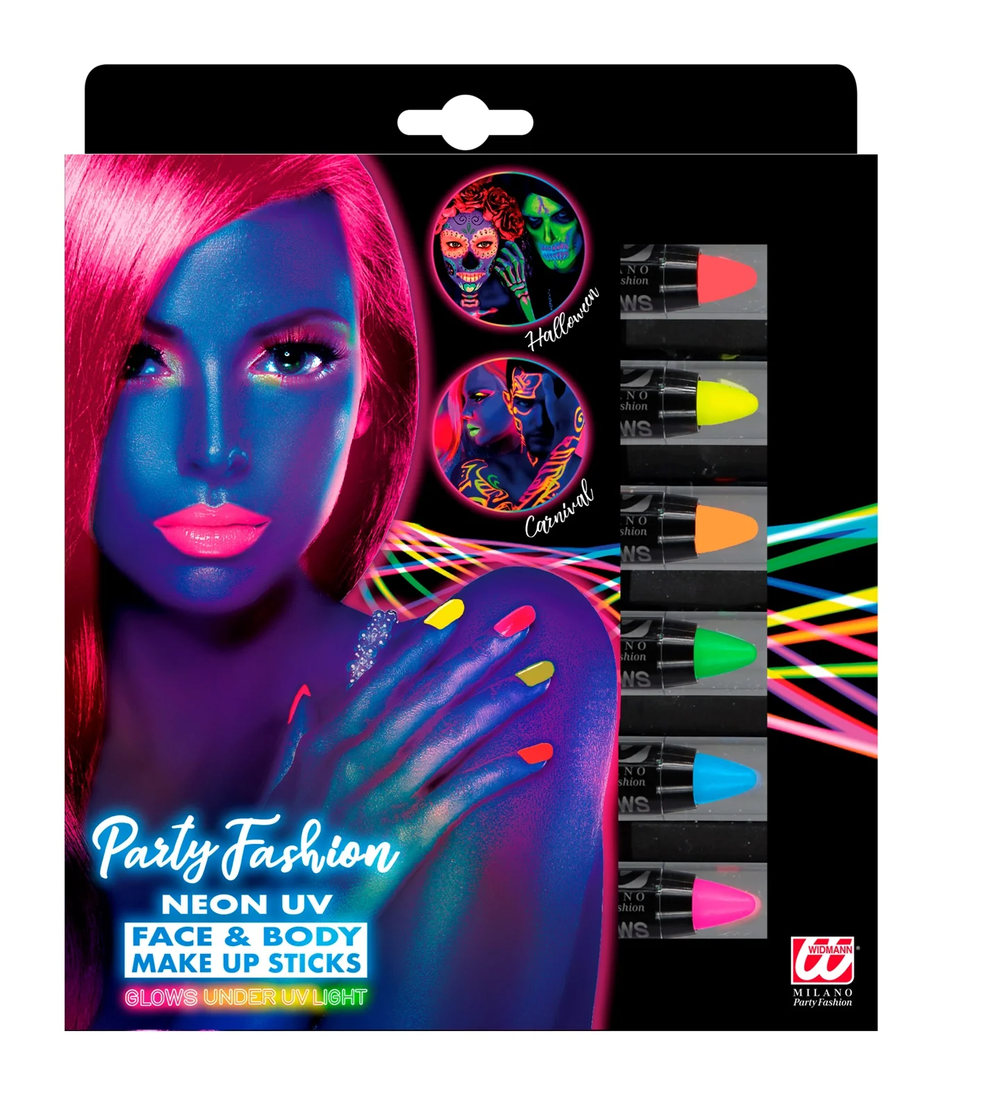 Neon make-up 6 potloden - Image 6