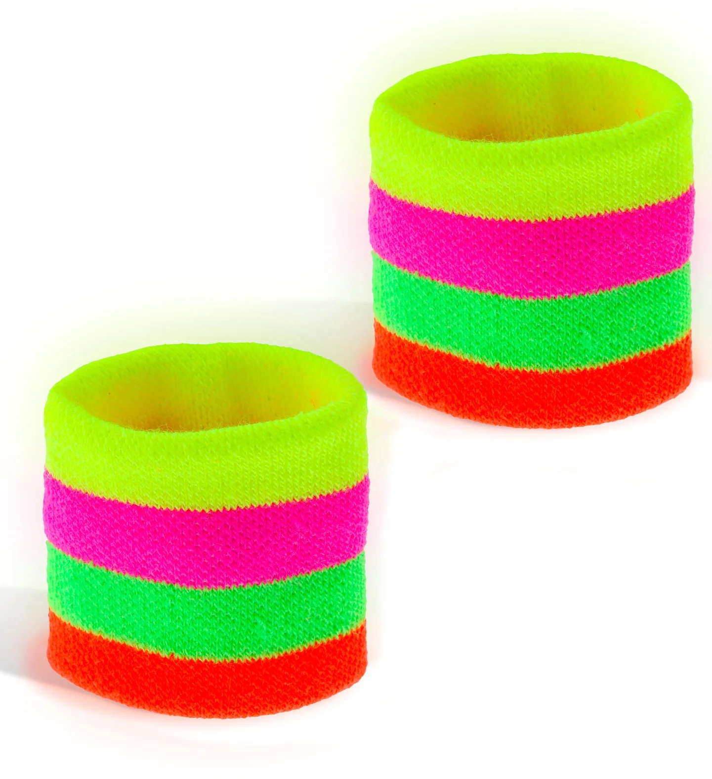 Neon zweetbanden meerkleurig - Image 5