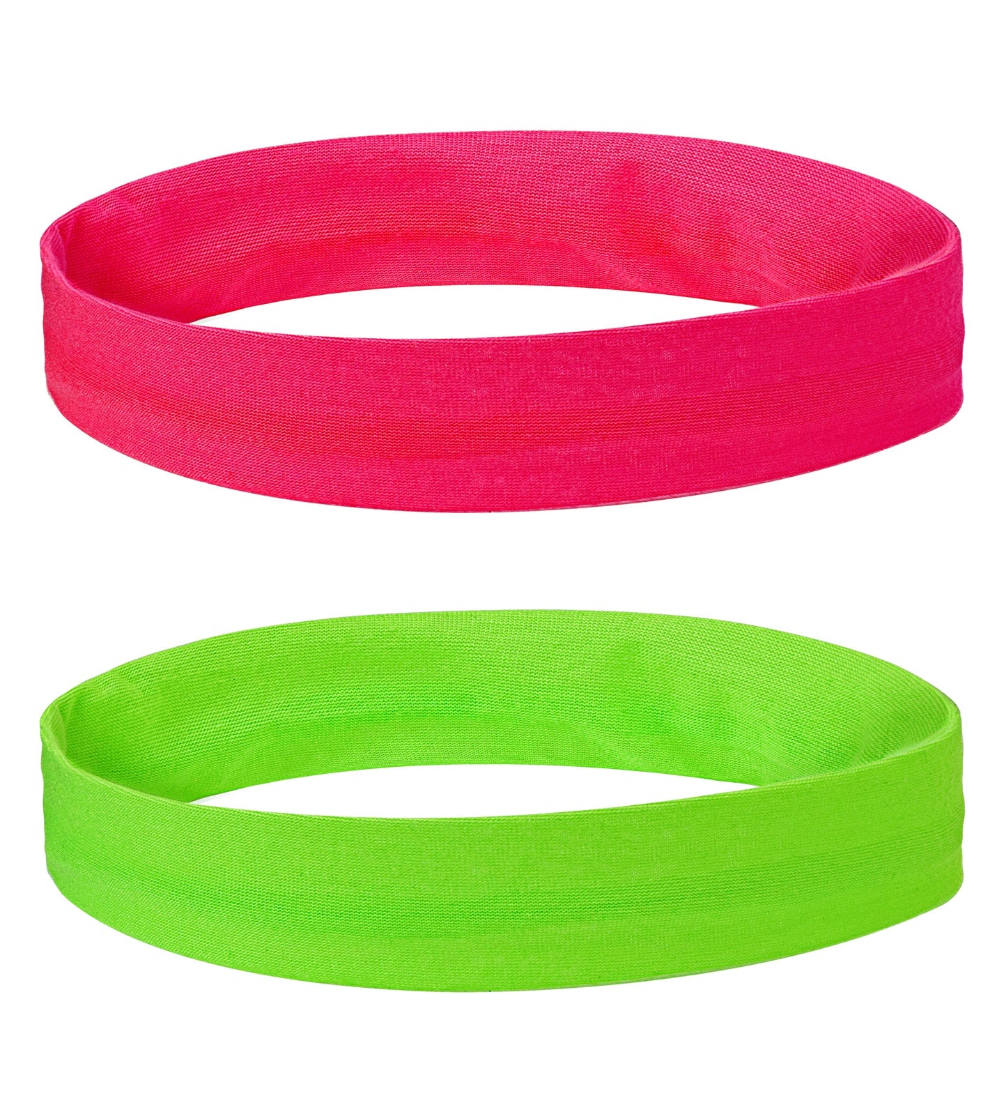 Disco hoofdband roze groen