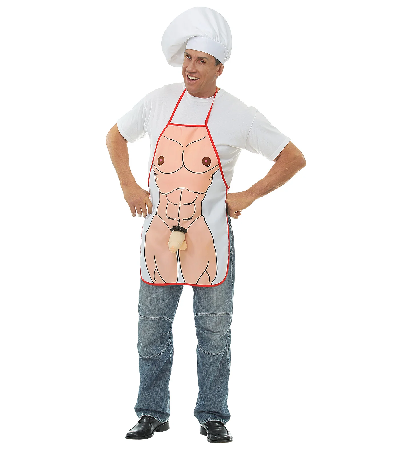 Sexy verkleed schort met piemel - Image 4