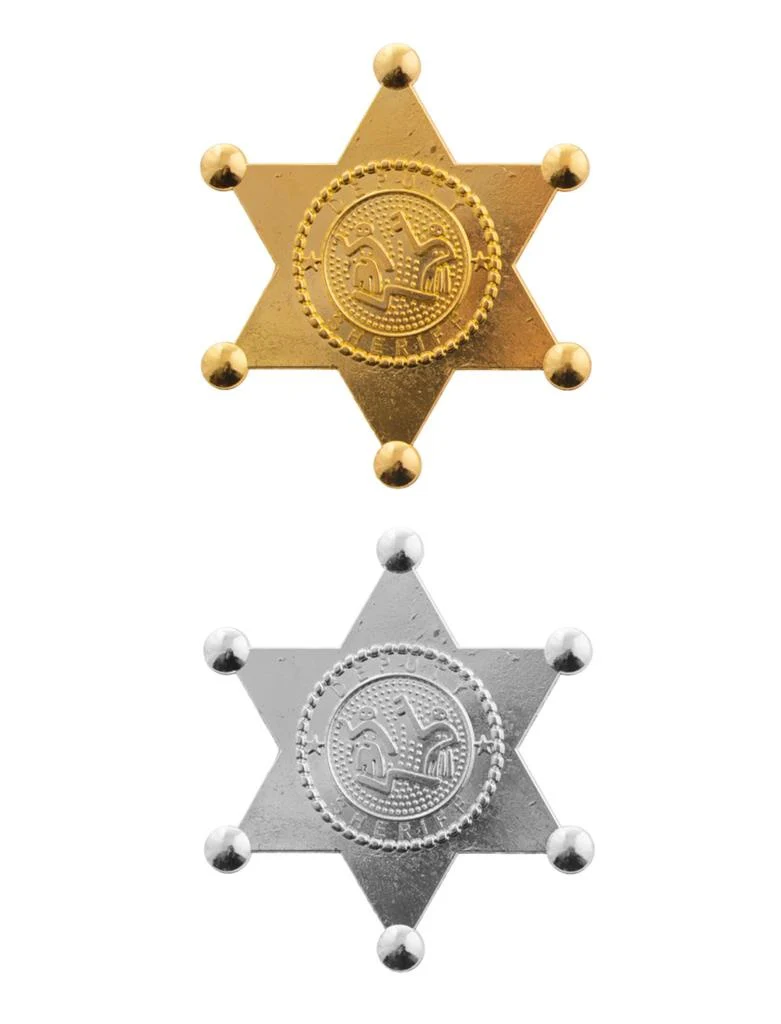 Sheriff ster Marco metaal goud of zilver
