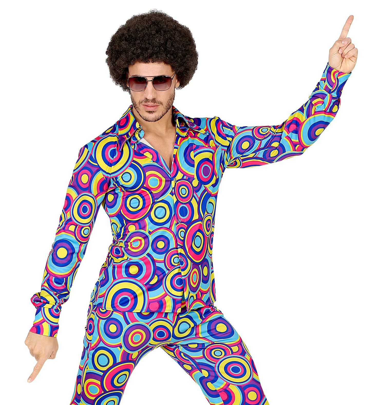 Hippie shirt 70-jaren Groovy - Image 2