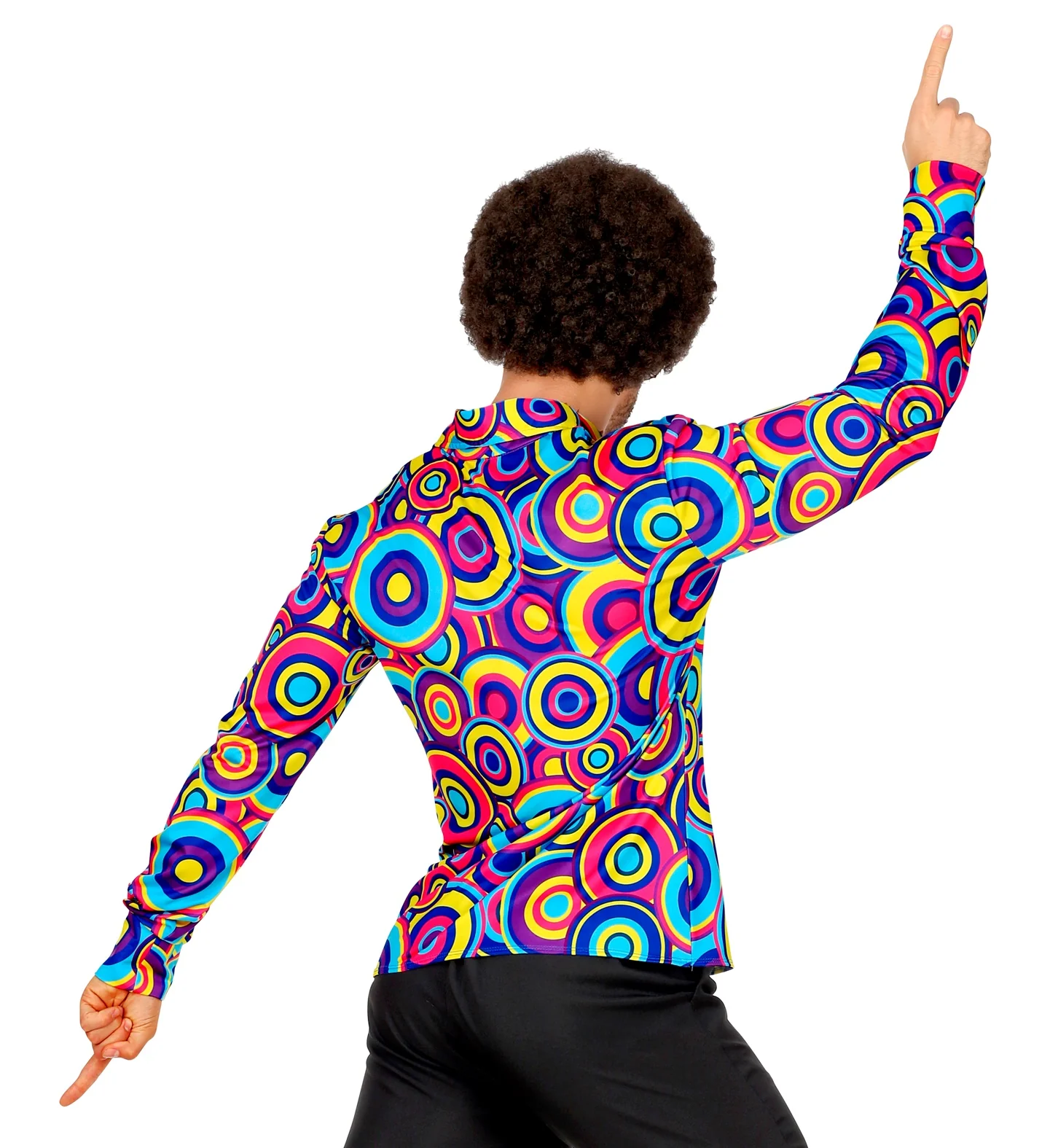 Hippie shirt 70-jaren Groovy - Image 3