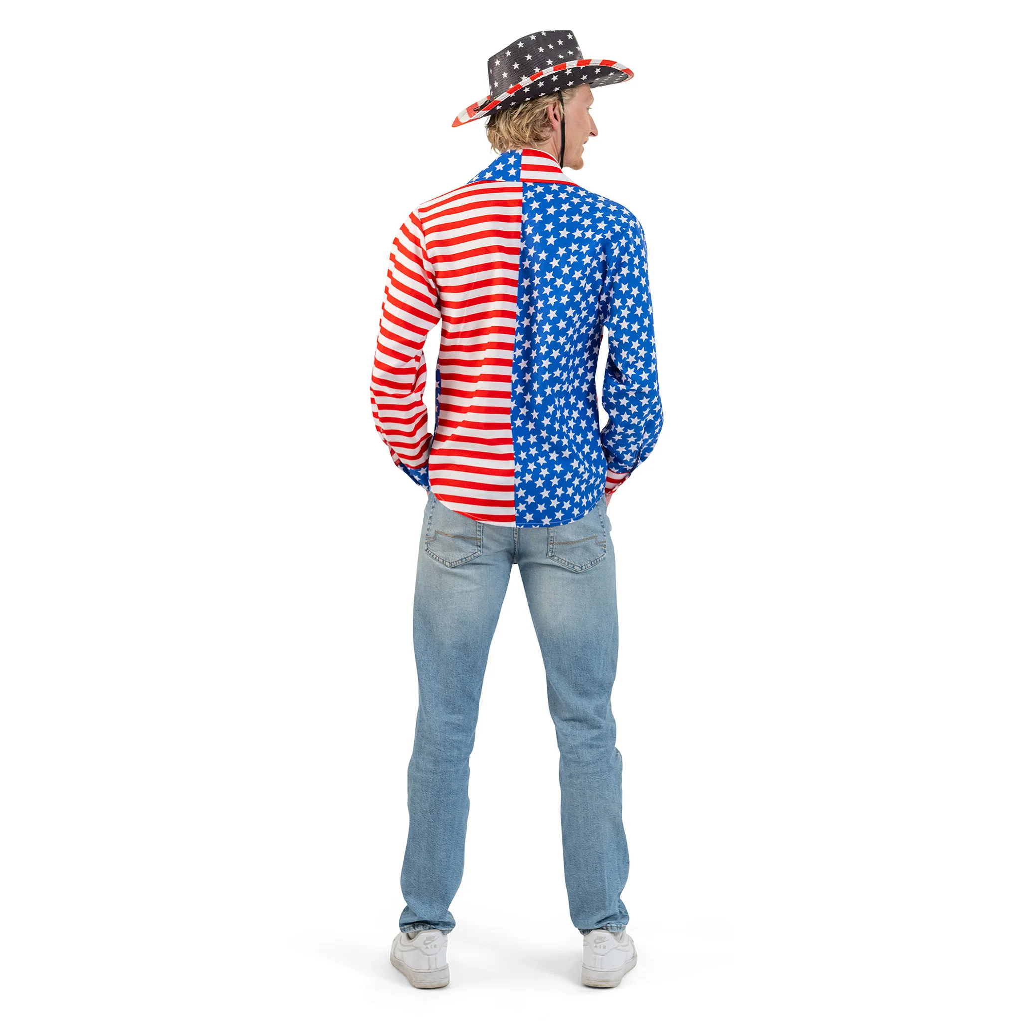 Shirt Amerika vlag heren - Image 5