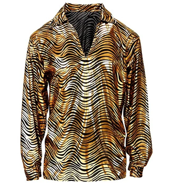 Shirt disco fever goud heren - Image 6