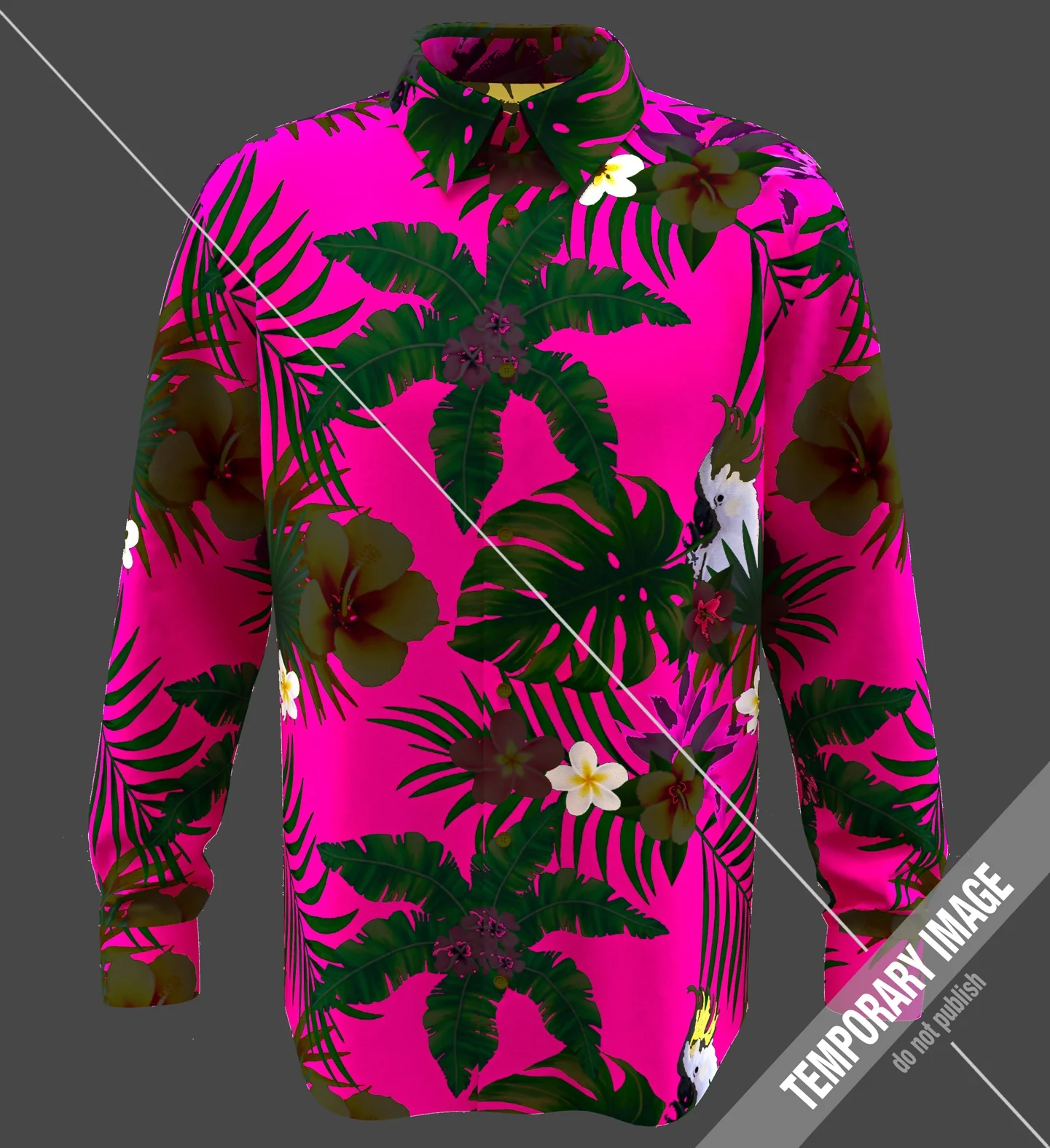 Blouse neon copacabana Jannie - Image 3