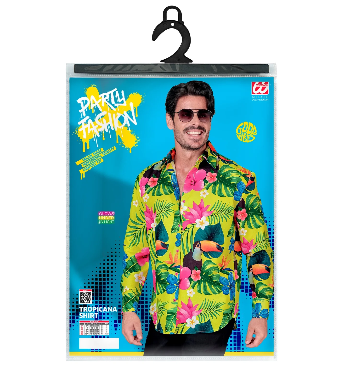 Blouse neon tropicana Troy - Image 4