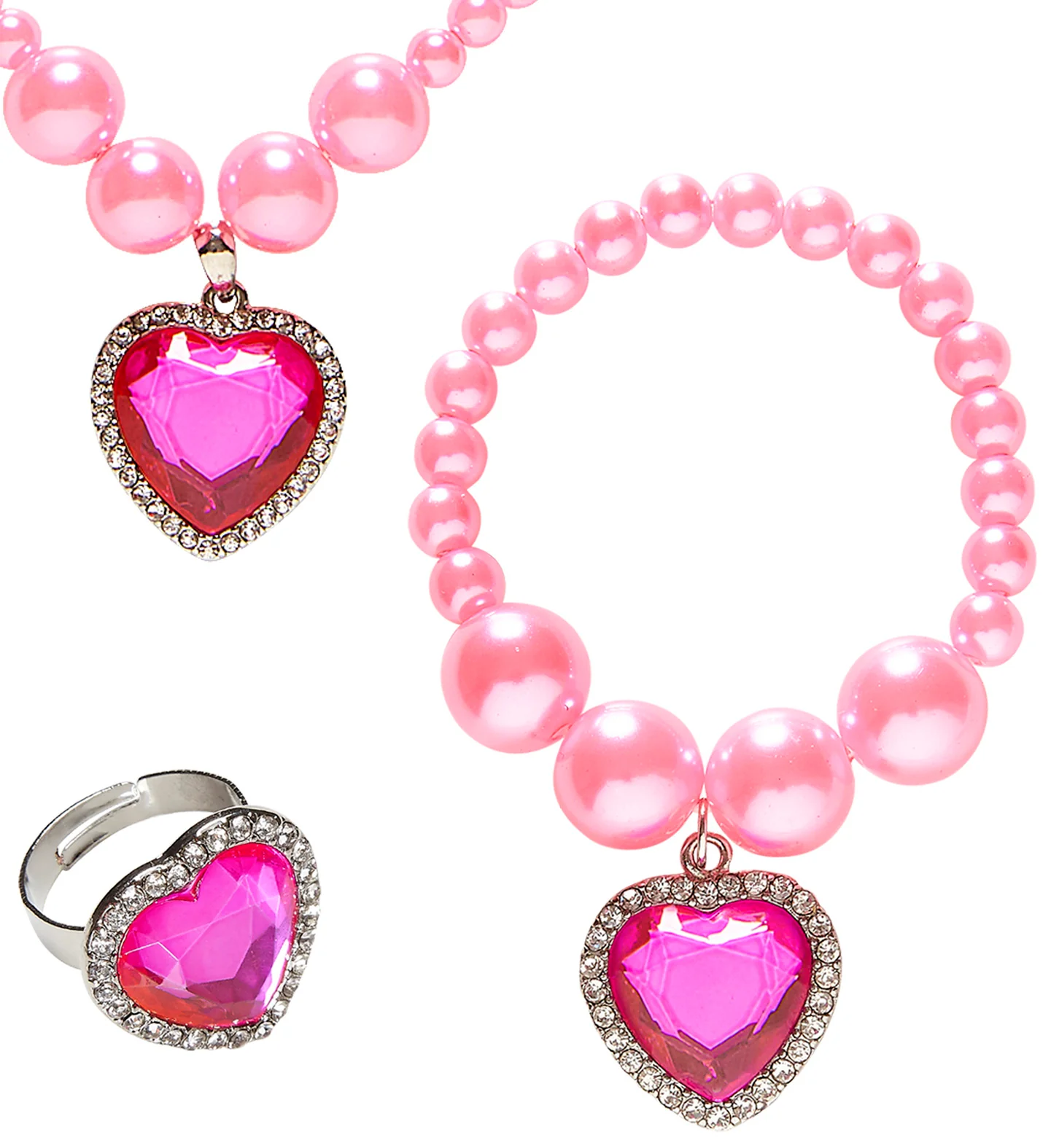 Sieraden set voor kids in roze - Image 2