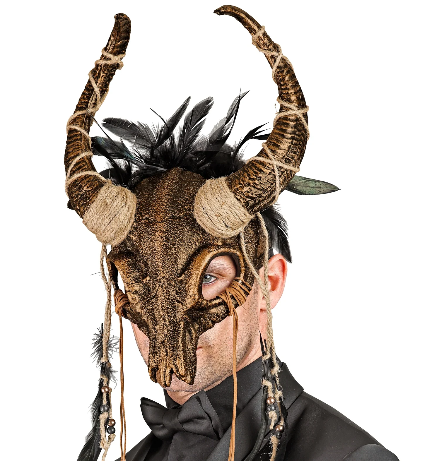 Stierschedel masker Sjamaan - Image 2