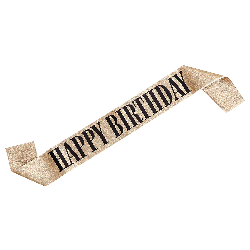 Sjerp 'Happy birthday' goud - Image 2