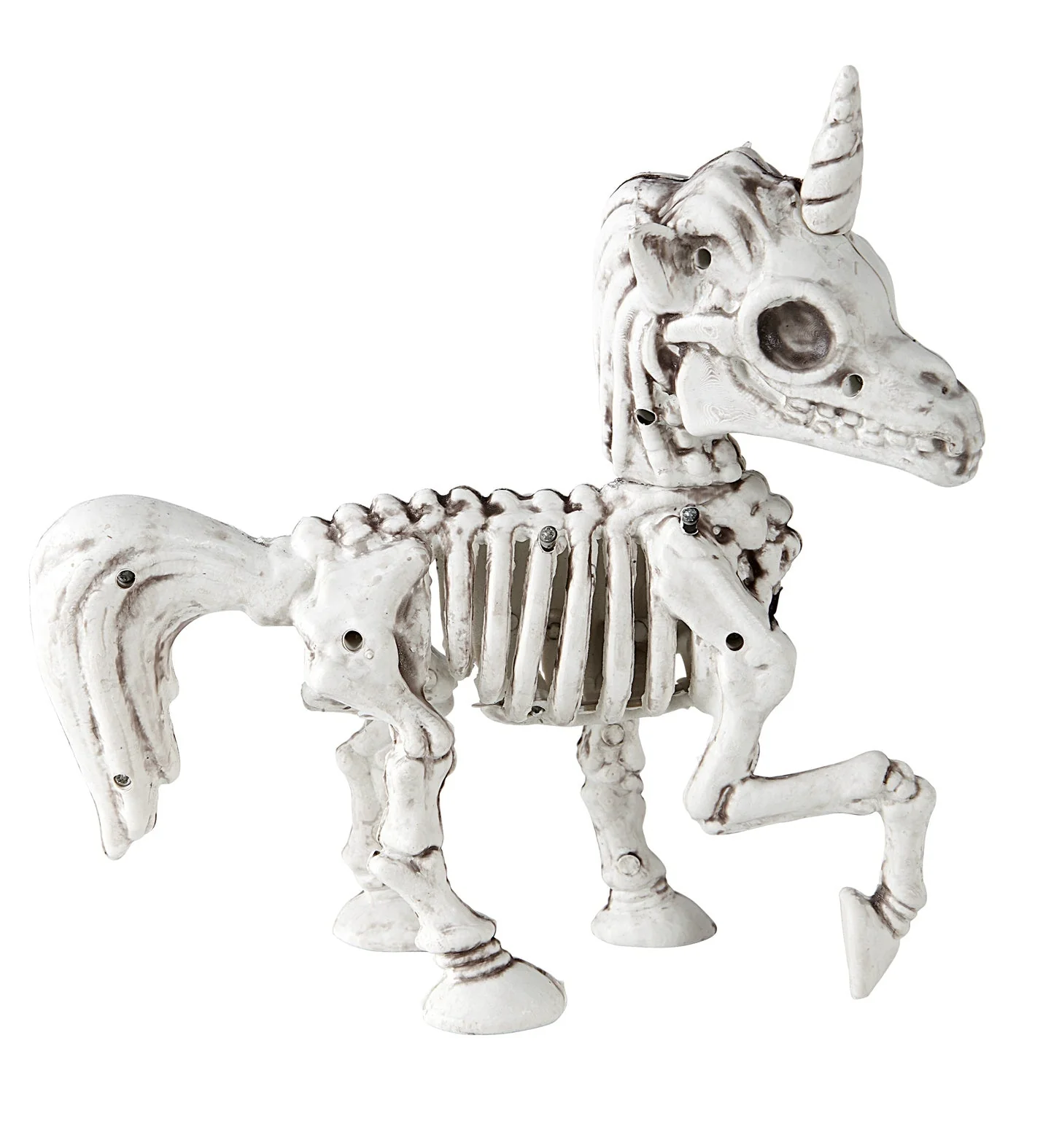 Skelet eenhoorn unicorn 18cm