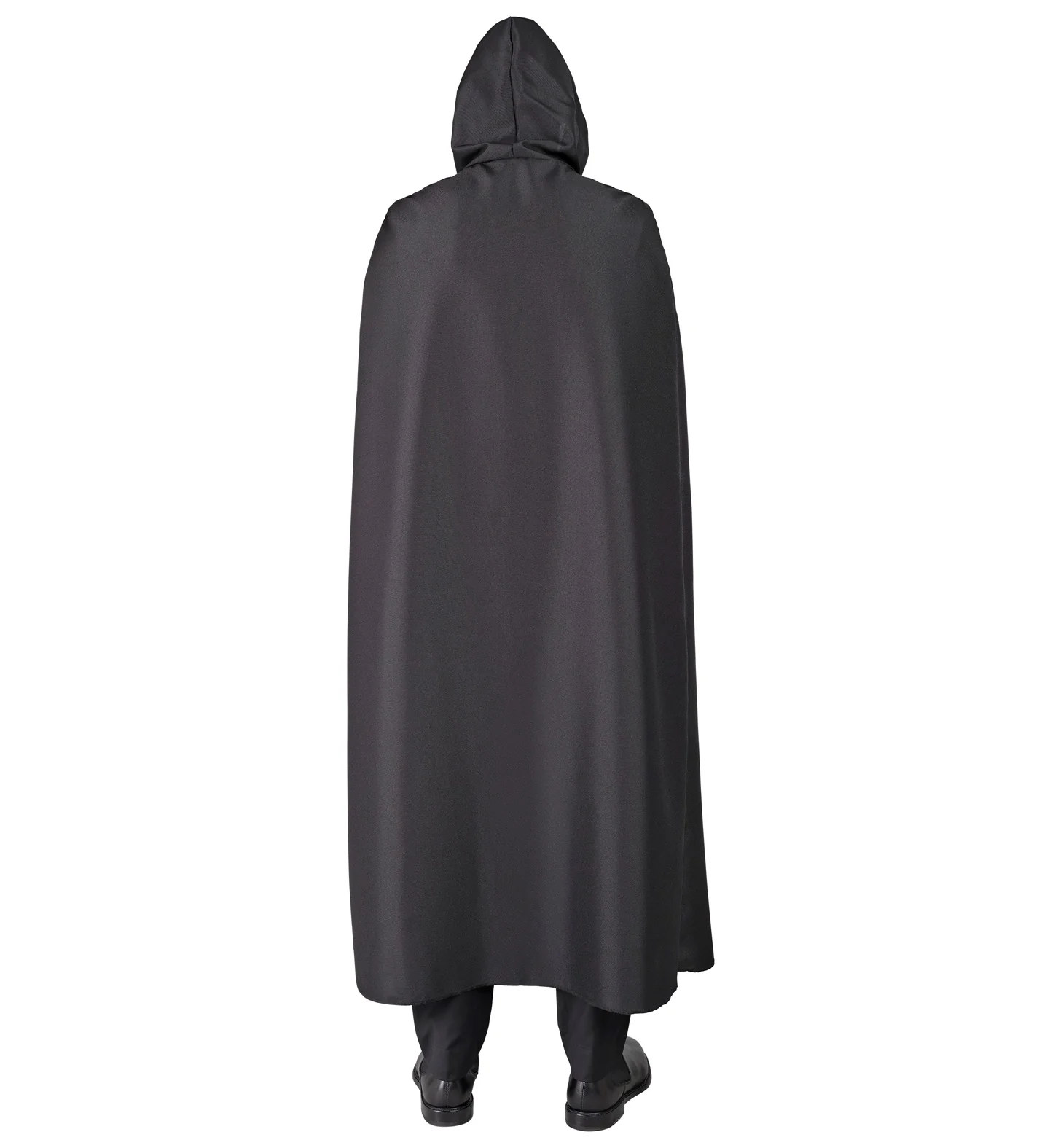 Skeleton cape met capuchon zwart - Image 3
