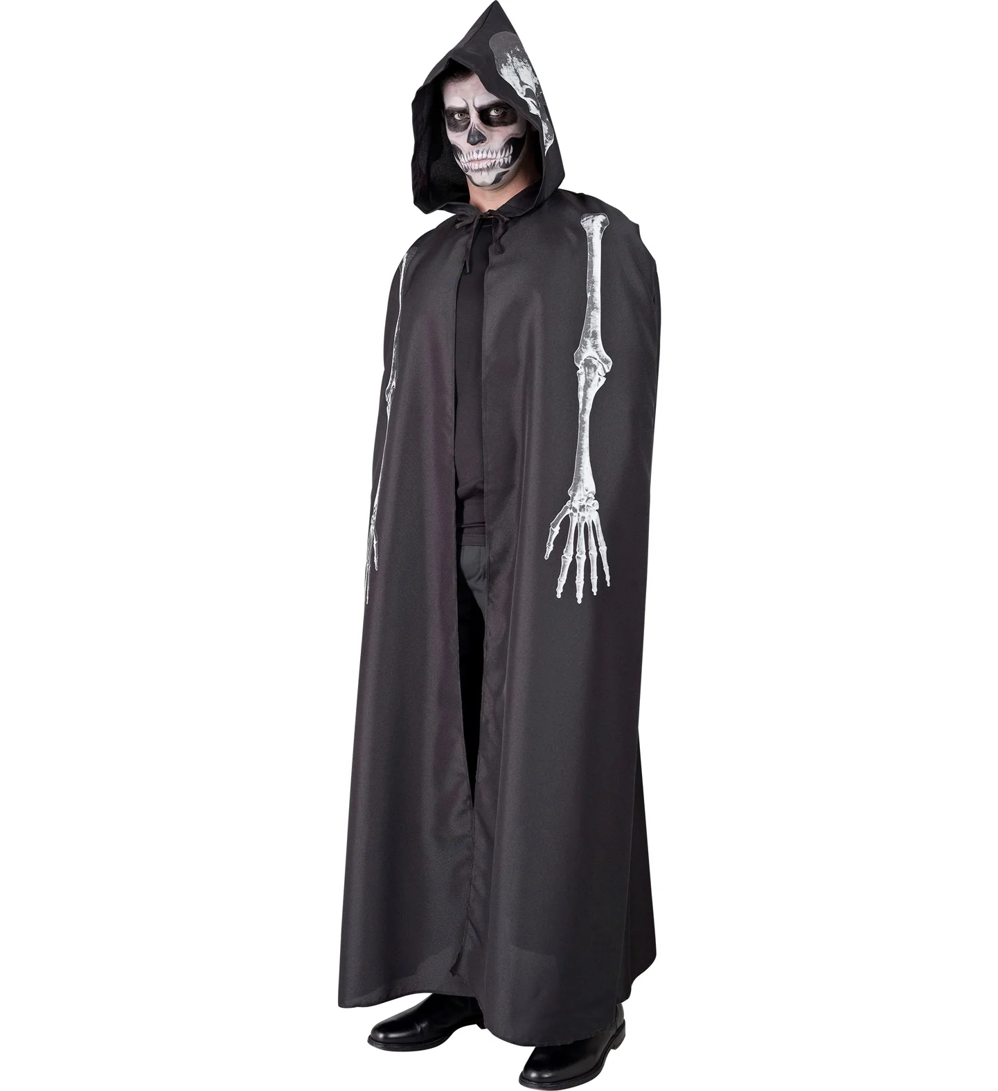 Skeleton cape met capuchon - Image 2