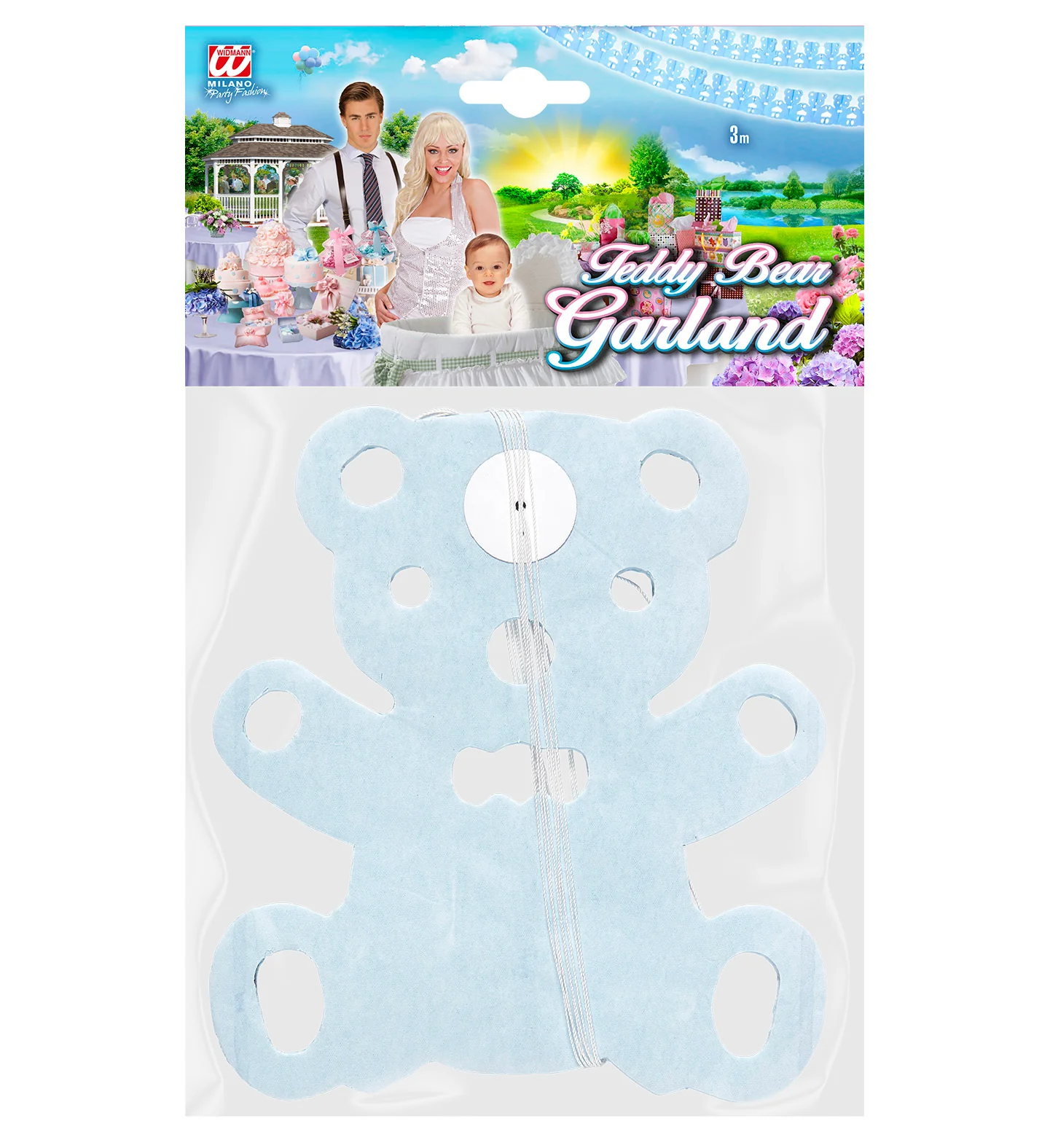 Slinger Teddy Beer Blauw - Image 2