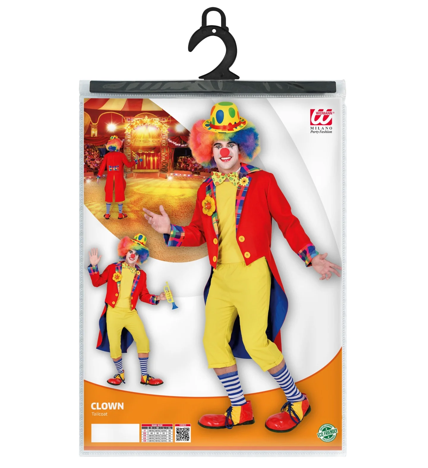 Slipjas clown rood heren - Image 4