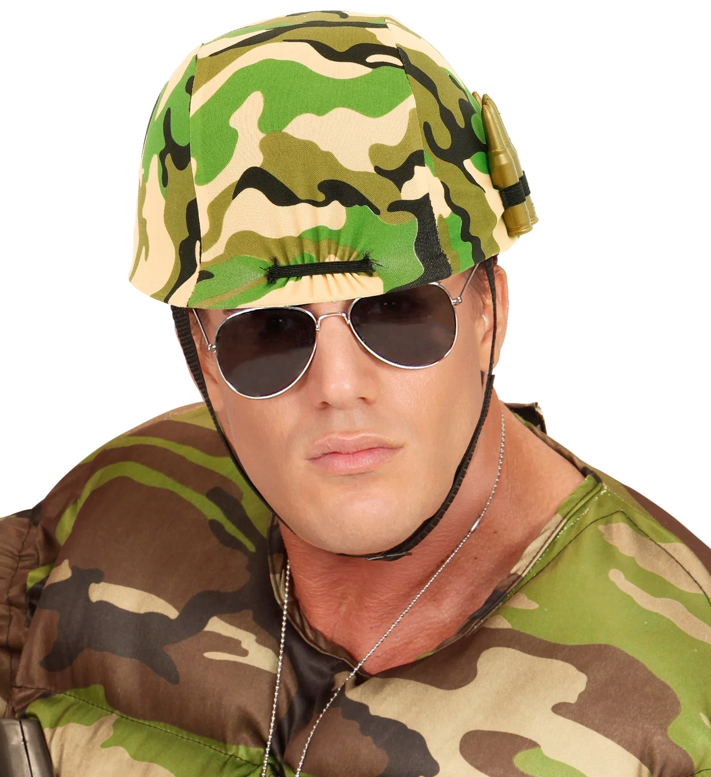 Soldatenhelm met kogels - Image 2
