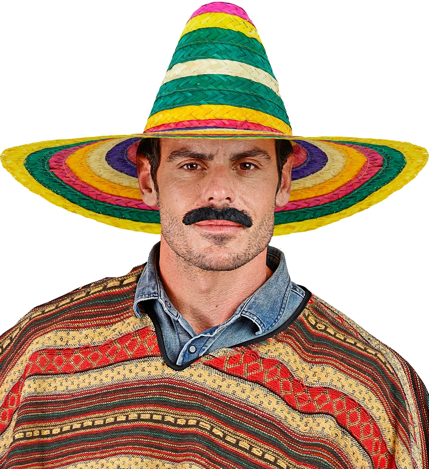 Sombrero 50cm veelkleurig Hannie - Image 3