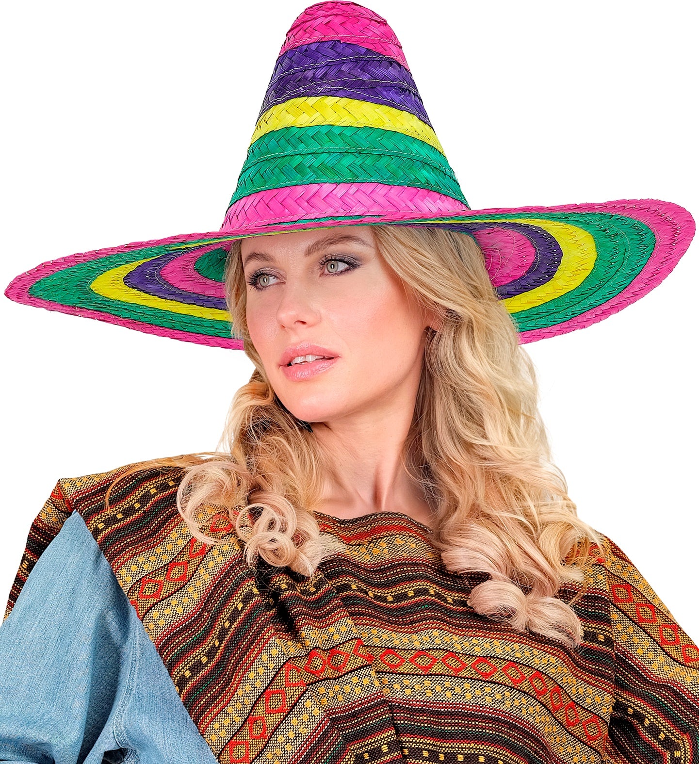 Sombrero 50cm veelkleurig Annie - Image 2