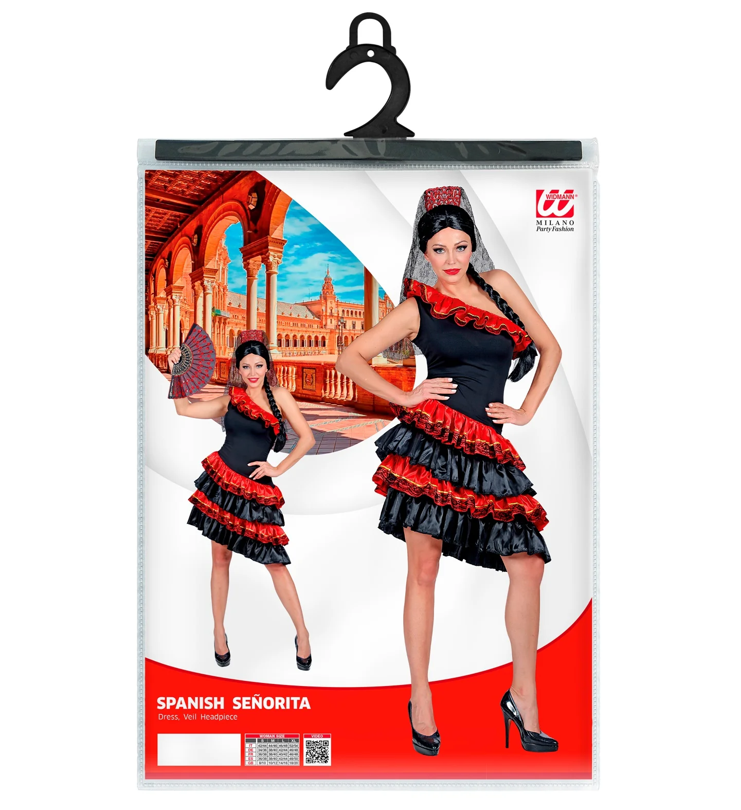 Spaanse Senorita jurk dames - Image 4