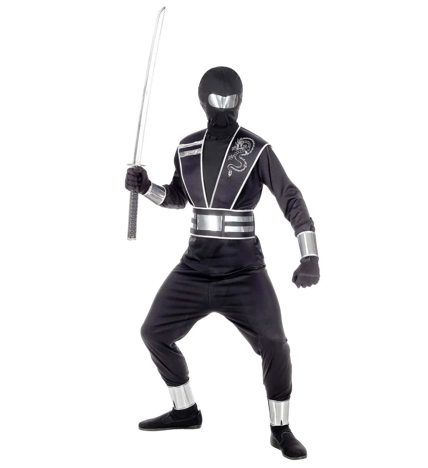 Zwart ninja pak voor kinderen - Image 3