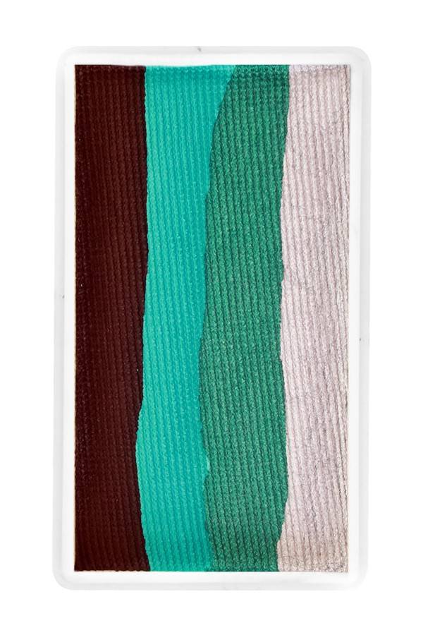 Splitcake bruin-groen-groen-wit 28gr