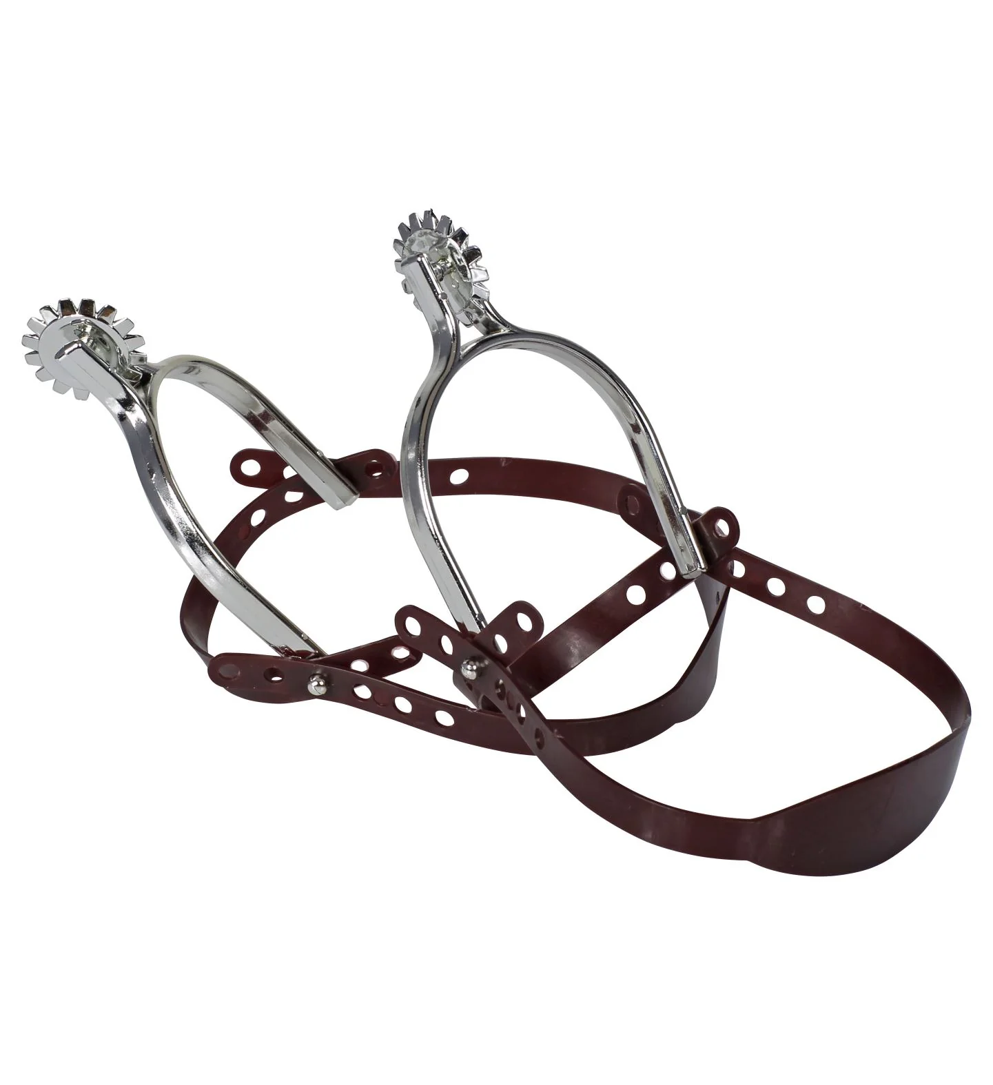 Zilveren sporen cowboy luxe