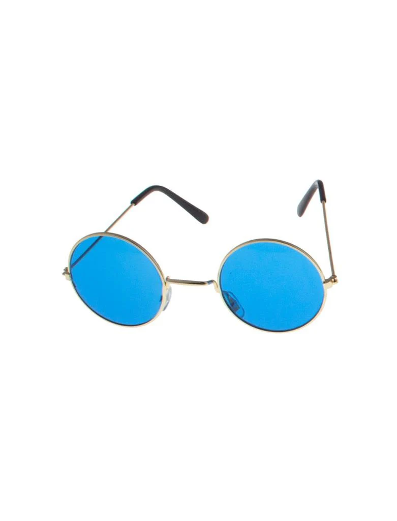 Steampunk bril met blauwe glazen - Image 3
