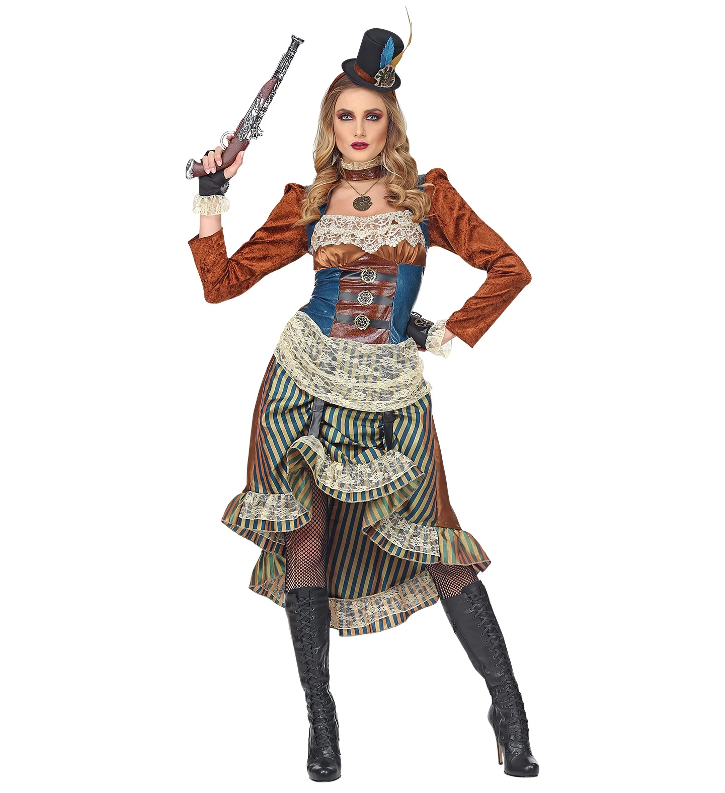 Steampunk pak Lizzy dames - Image 4