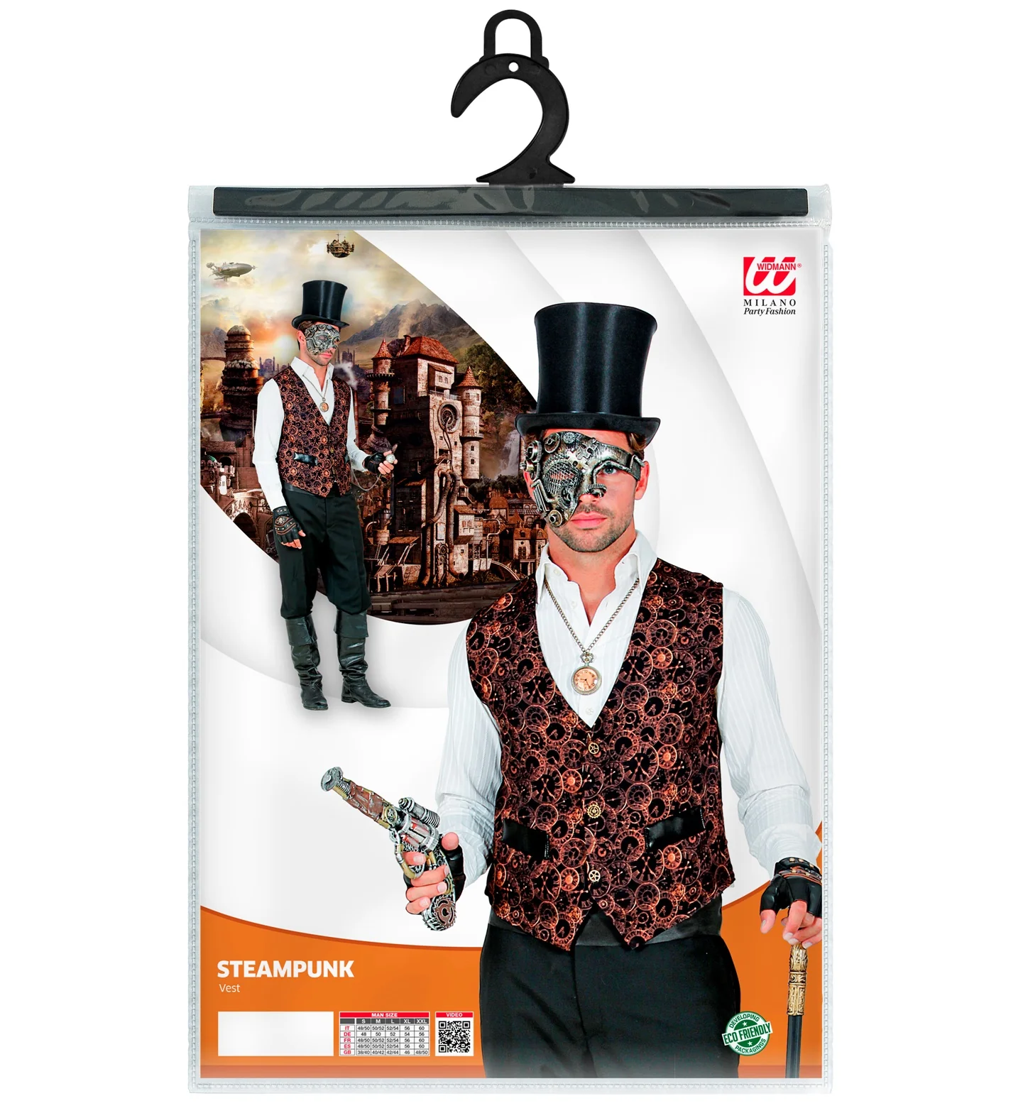 Steampunk vestje heren - Image 4