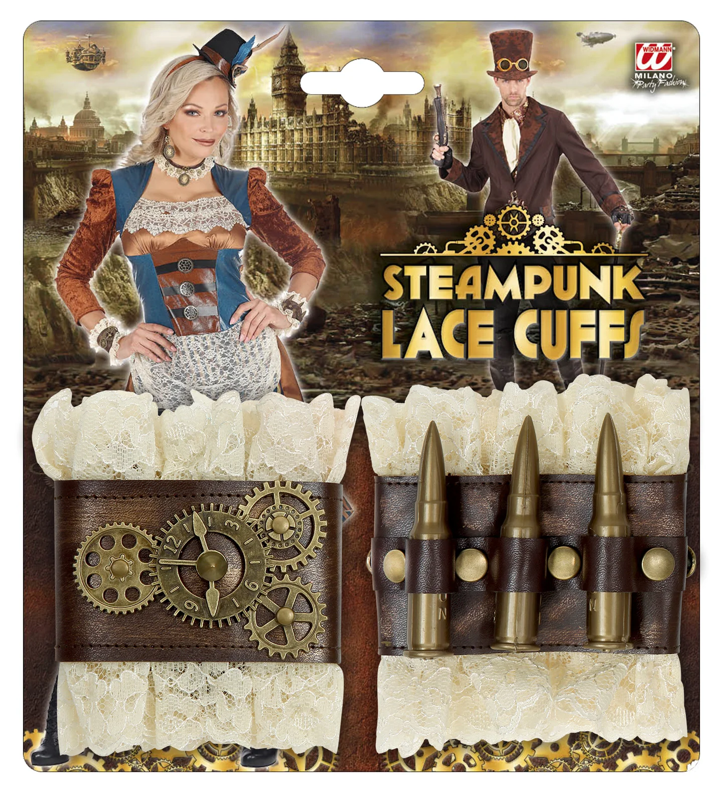 Steampunk manchetten kant - Image 5