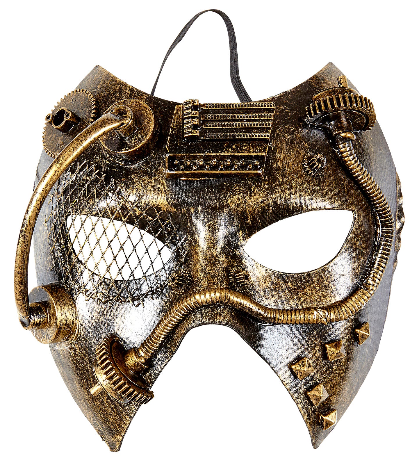 Steampunk masker koper