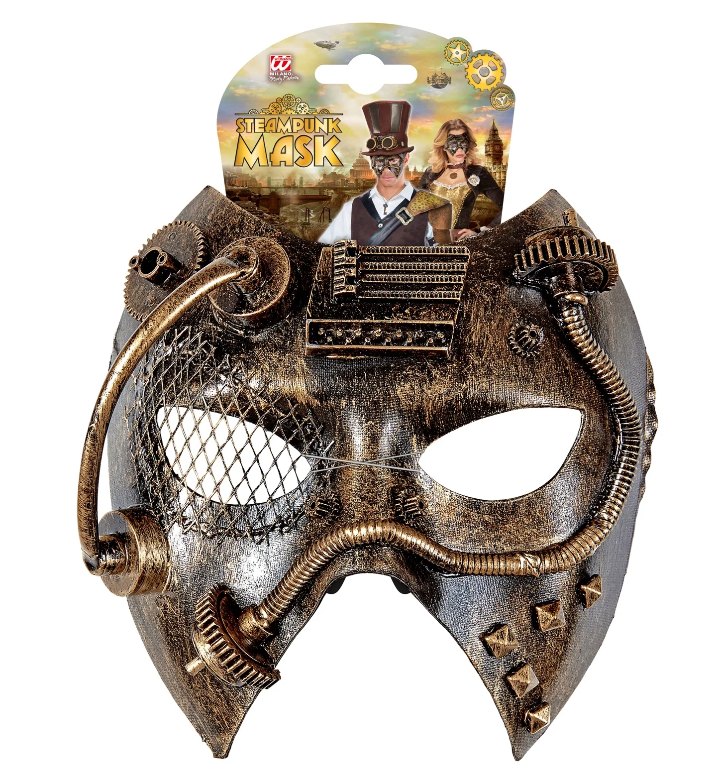 Steampunk masker koper - Image 4