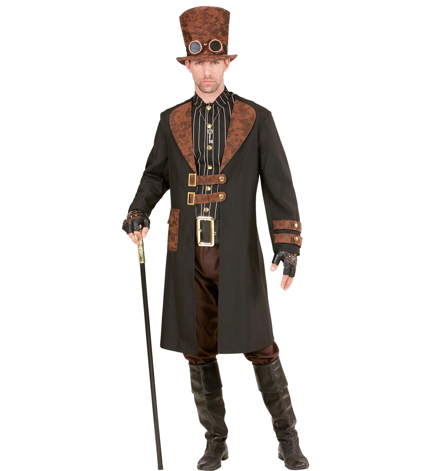 Steampunk outfit Bart man - Image 3