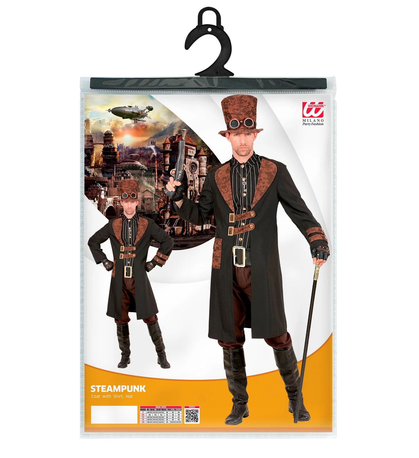 Steampunk outfit Bart man - Image 5